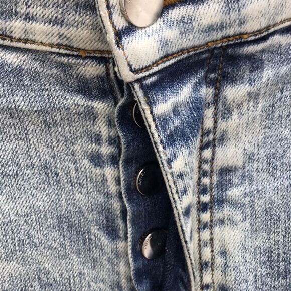 AMIRI Blue Skinny Distressed Jeans - Picture 11 of 16